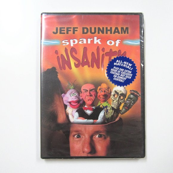 NEW Jeff Dunham Spark of Insanity DVD - Picture 1 of 6